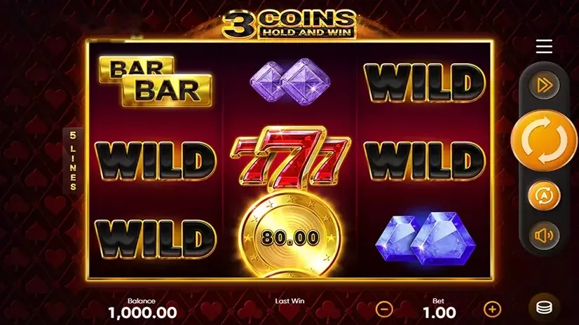 Imagem de 3 Coins Hold and Win