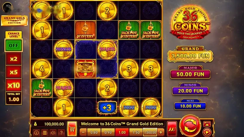 Imagem de 36 Coins Grand Gold Edition