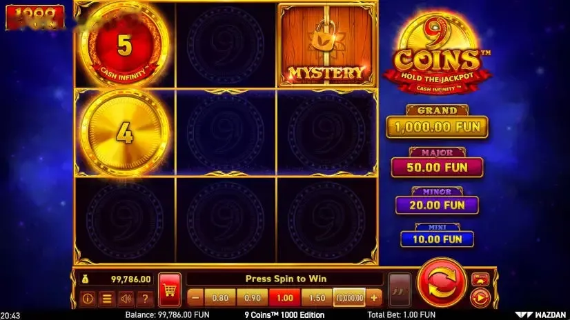 Imagem de 9 Coins: 1000 Edition