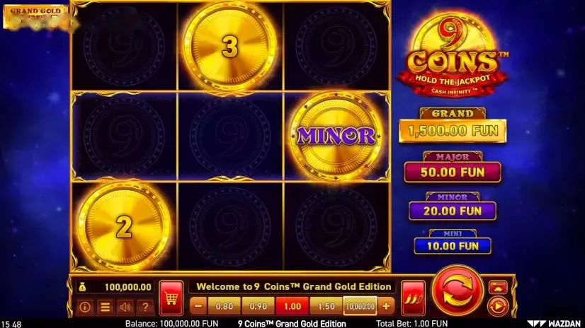Imagem de 9 Coins Grand Gold Edition