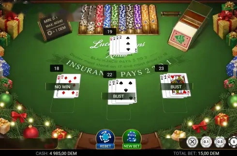 Imagem de Blackjack Lucky 7s Xmas