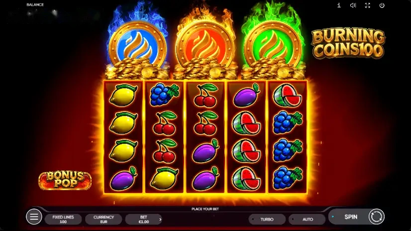 Imagem de Burning Coins 100