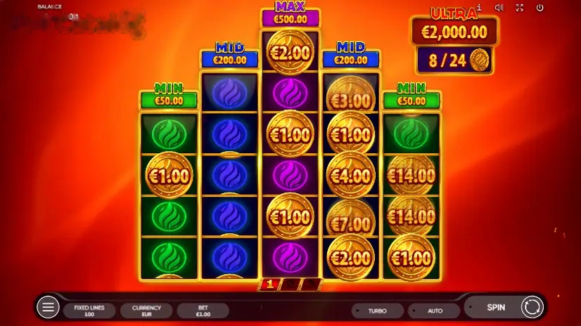 Imagem de Burning Coins 100