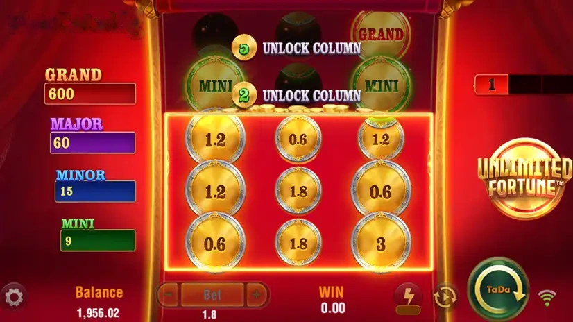 Imagem de Clover Coins 4x4 Unlimited Fortune