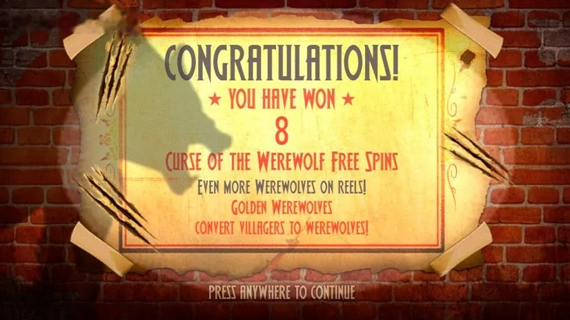 Imagem de Curse of the Werewolf Megaways