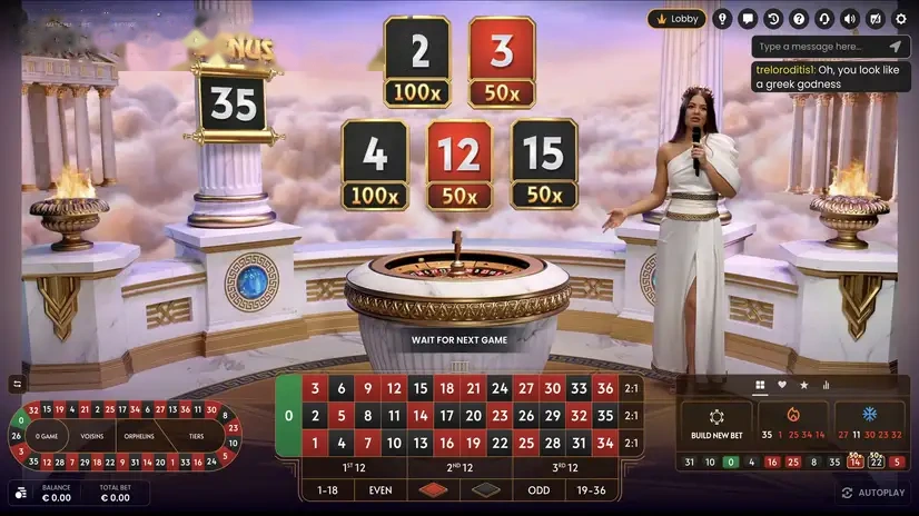 Imagem de Gates of Olympus Roulette