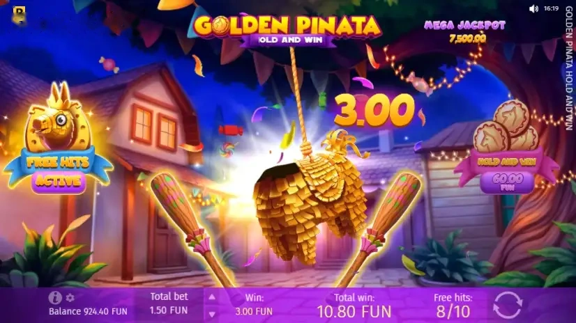 Imagem de Golden Pinata Hold & Win