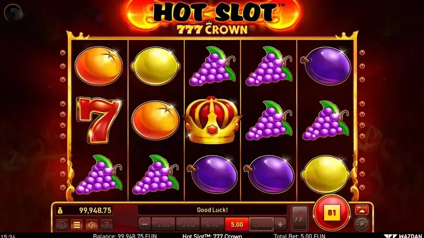 Imagem de Hot Slot 777 Crown