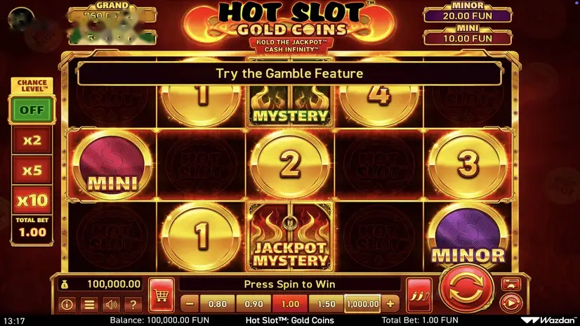Imagem de Hot Slot: Gold Coins