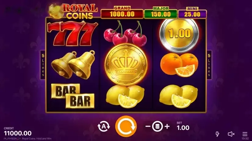 Imagem de Royal Coins Hold and Win