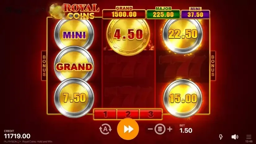 Imagem de Royal Coins Hold and Win