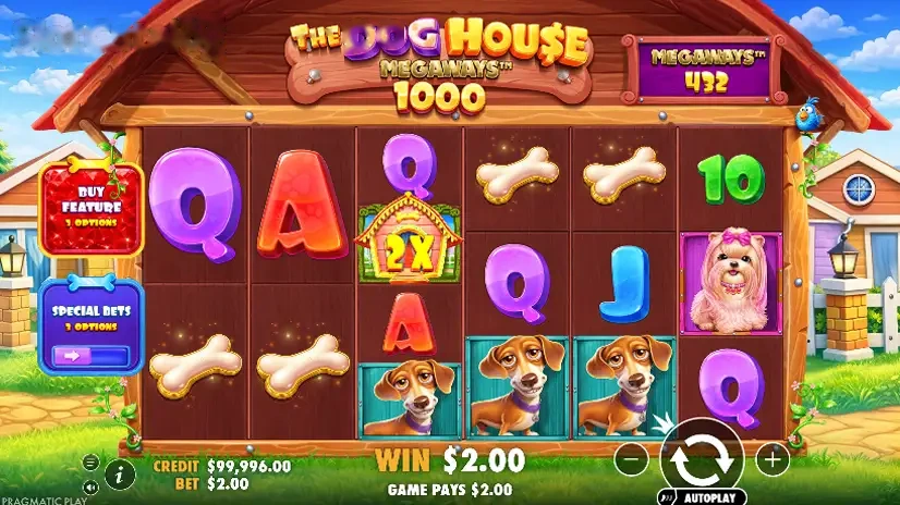 Imagem de The Dog House Megaways 1000