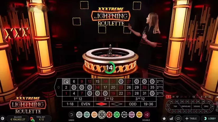 Imagem de Xxxtreme Lightning Roulette
