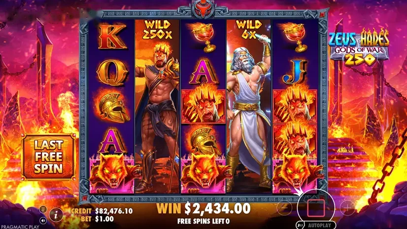 Imagem de Zeus vs Hades Gods of War 250