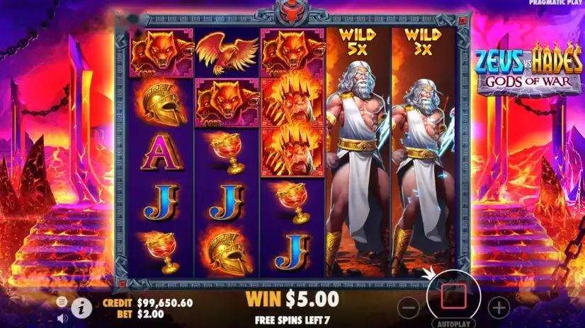 Imagem de Zeus vs Hades - Gods of War